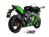 MIVV K.042 KAWASAKI ZX-10 R / RR / SE ( 2016+ ) Slip-on Exhaust "Delta Race" (carbon; approved) – Accessories in the 2WheelsHero Motorcycle Aftermarket Accessories and Parts Online Shop