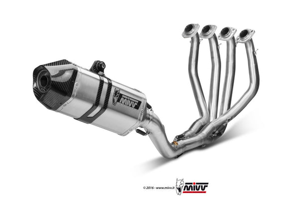 MIVV X.KA.0007 KAWASAKI ZX-6 R 636 ( 2013 / 16 ) Full System Exhaust (stainless steel; not approved) – Accessories in the 2WheelsHero Motorcycle Aftermarket Accessories and Parts Online Shop