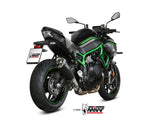 MIVV K.053 KAWASAKI Z H2 / SE ( 2020+ ) Slip-on Exhaust "Delta Race" (black; approved) – Accessories in the 2WheelsHero Motorcycle Aftermarket Accessories and Parts Online Shop