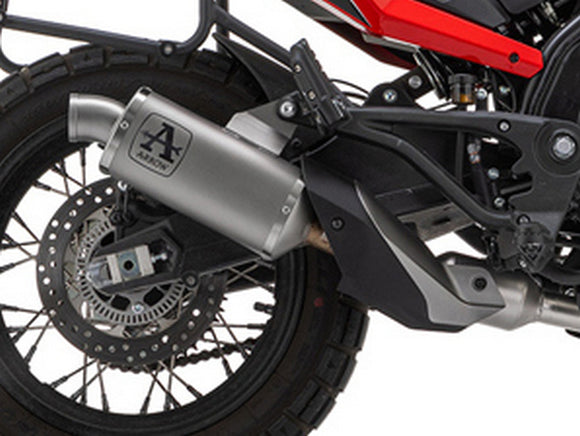 ARROW 72640AO Moto Morini X-Cape 650 (2022+) Aluminum Slip-on Exhaust 