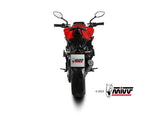 MIVV V.004 MV AGUSTA BRUTALE 800 / RR (2017+) Slip-on Exhaust "X-M5" (black; not approved) – Accessories in the 2WheelsHero Motorcycle Aftermarket Accessories and Parts Online Shop