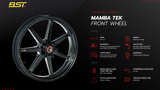 BST Aprilia RSV / Tuono (04/20) Carbon Wheels Set "MAMBA 7 TEK" (3.5" x 17" Front; 6" x 17" Rear) – Accessories in the 2WheelsHero Motorcycle Aftermarket Accessories and Parts Online Shop