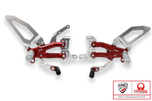 PE408PR - CNC RACING Ducati Panigale V4 (2018+) Adjustable Rearset "RPS Carbon" (Pramac Racing edition) – Accessories in the 2WheelsHero Motorcycle Aftermarket Accessories and Parts Online Shop