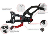 PE408 - CNC RACING Ducati Panigale V4 (2018+) Adjustable Rearset "RPS Carbon" – Accessories in the 2WheelsHero Motorcycle Aftermarket Accessories and Parts Online Shop