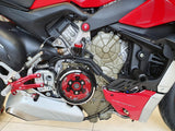 CA210 - CNC RACING Ducati Streetfighter V4 (2023+) Clear Clutch Cover (bi-color) – Accessories in the 2WheelsHero Motorcycle Aftermarket Accessories and Parts Online Shop