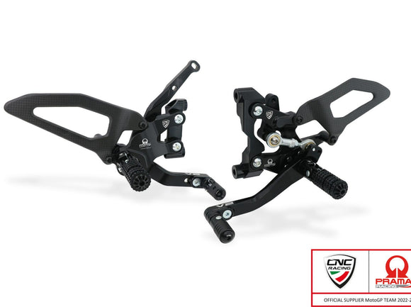 PE411PR - CNC RACING Ducati Streetfighter V2 (2022+) Adjustable Rearset (Pramac Racing Limited Edition) – Accessories in the 2WheelsHero Motorcycle Aftermarket Accessories and Parts Online Shop