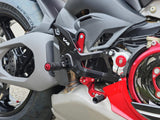 CNC RACING PE414 Ducati Panigale V4 / V4S (2025+) Adjustable Rearsets – Accessories in the 2WheelsHero Motorcycle Aftermarket Accessories and Parts Online Shop