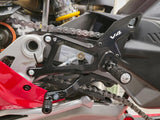 CNC RACING PE414 Ducati Panigale V4 / V4S (2025+) Adjustable Rearsets – Accessories in the 2WheelsHero Motorcycle Aftermarket Accessories and Parts Online Shop