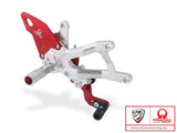 CNC RACING PE414PR Ducati Panigale V4 / V4S (2025+) Adjustable Rearsets (Pramac Limited Edition) – Accessories in the 2WheelsHero Motorcycle Aftermarket Accessories and Parts Online Shop