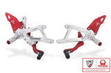 CNC RACING PE414PR Ducati Panigale V4 / V4S (2025+) Adjustable Rearsets (Pramac Limited Edition) – Accessories in the 2WheelsHero Motorcycle Aftermarket Accessories and Parts Online Shop