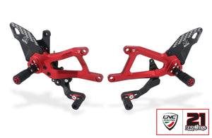 CNC RACING PE414TB Ducati Panigale V4 / V4S (2025+) Adjustable Rearsets (Troy Bayliss Limited Edition) – Accessories in the 2WheelsHero Motorcycle Aftermarket Accessories and Parts Online Shop