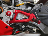 CNC RACING PE414TB Ducati Panigale V4 / V4S (2025+) Adjustable Rearsets (Troy Bayliss Limited Edition) – Accessories in the 2WheelsHero Motorcycle Aftermarket Accessories and Parts Online Shop