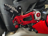 CNC RACING PE414TB Ducati Panigale V4 / V4S (2025+) Adjustable Rearsets (Troy Bayliss Limited Edition) – Accessories in the 2WheelsHero Motorcycle Aftermarket Accessories and Parts Online Shop