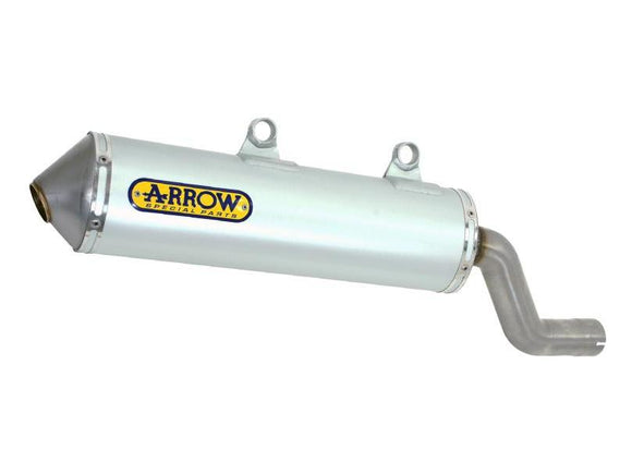 ARROW 52502AO Yamaha XT125R/XT125X (2005+) Aluminum Slip-on Exhaust 