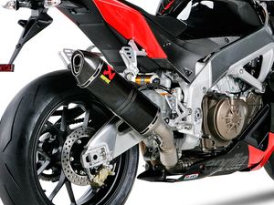 AKRAPOVIC S-A10SO6-ZC Aprilia RSV4 / Tuono V4 Slip-on Exhaust (carbon) – Accessories in the 2WheelsHero Motorcycle Aftermarket Accessories and Parts Online Shop