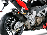 AKRAPOVIC S-A10SO6-ZC Aprilia RSV4 / Tuono V4 Slip-on Exhaust (carbon) – Accessories in the 2WheelsHero Motorcycle Aftermarket Accessories and Parts Online Shop