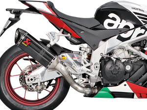 AKRAPOVIC S-A10SO8-RC Aprilia RSV4 (15/16) Slip-on Exhaust (carbon) – Accessories in the 2WheelsHero Motorcycle Aftermarket Accessories and Parts Online Shop