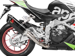 AKRAPOVIC S-A10SO9-RC Aprilia RSV4 / Tuono V4 (17/20) Slip-on Exhaust (carbon) – Accessories in the 2WheelsHero Motorcycle Aftermarket Accessories and Parts Online Shop