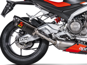 AKRAPOVIC S-A6R4-HAPC Aprilia RS 660 (2021+) Exhaust System "Racing Line" (carbon) – Accessories in the 2WheelsHero Motorcycle Aftermarket Accessories and Parts Online Shop