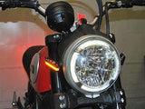 NEW RAGE CYCLES Ducati Scrambler 800 (2015+) LED Front Turn Signals – Accessories in the 2WheelsHero Motorcycle Aftermarket Accessories and Parts Online Shop