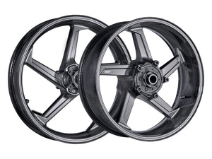 BST Aprilia RSV4 / Tuono V4 (2015+) Carbon Wheels Set "STAR TEK" (3.5" x 17" Front; 6" x 17" Rear) – Accessories in the 2WheelsHero Motorcycle Aftermarket Accessories and Parts Online Shop