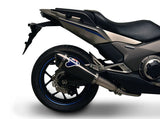 TERMIGNONI H105080CC Honda INTEGRA NC 700 S-X-D/INTEGRA NC 750 S-X-D (12/18) Slip-on Exhaust – Accessories in the 2WheelsHero Motorcycle Aftermarket Accessories and Parts Online Shop