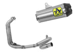 ARROW 71735MI+71920PK Yamaha Tracer 700 (2020+) Titanium Full Exhaust System "Competition Evo Works" (racing) – Accessories in the 2WheelsHero Motorcycle Aftermarket Accessories and Parts Online Shop