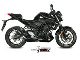MIVV Y.055 YAMAHA MT-03 (2016 - ) Slip On Exhaust "MK3" (Carbon; not approved) – Accessories in the 2WheelsHero Motorcycle Aftermarket Accessories and Parts Online Shop