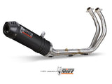 MIVV Y.077 YAMAHA XSR 700 (2021 - ) Full System Exhaust "HR-1" (LONG CARBON BACKPLATE; approved) – Accessories in the 2WheelsHero Motorcycle Aftermarket Accessories and Parts Online Shop