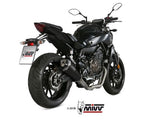 MIVV Y.045 YAMAHA MT-07 / FZ-07 (2014 - ) Full System High Exhaust "DELTA RACE" (Black; approved) – Accessories in the 2WheelsHero Motorcycle Aftermarket Accessories and Parts Online Shop