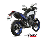 MIVV Y.064 YAMAHA TENERE' 700 (2019 - ) SLIP-ON Exhaust "OVAL" (Black; approved) – Accessories in the 2WheelsHero Motorcycle Aftermarket Accessories and Parts Online Shop