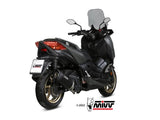 MIVV MV.YA.0002 YAMAHA X-MAX 125 (2017 - 2020) Full System Exhaust "MOVER" (Black; approved) – Accessories in the 2WheelsHero Motorcycle Aftermarket Accessories and Parts Online Shop
