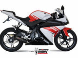 MIVV Y.030 YAMAHA YZF R125 (2008 - 2013) Full System Exhaust "GP" (Carbon + Carbon Cap; approved) – Accessories in the 2WheelsHero Motorcycle Aftermarket Accessories and Parts Online Shop