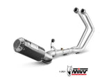 MIVV X.YA.0008 YAMAHA YZF R25 / YZF R3 / MT-03(2015 - ) Full System Exhaust "Full System" (Carbon; not approved) – Accessories in the 2WheelsHero Motorcycle Aftermarket Accessories and Parts Online Shop