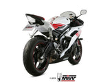 MIVV Y.021 YAMAHA YZF 600 R6 (2006 - 2016) SLIP-ON Exhaust "MK3" (black; approved) – Accessories in the 2WheelsHero Motorcycle Aftermarket Accessories and Parts Online Shop