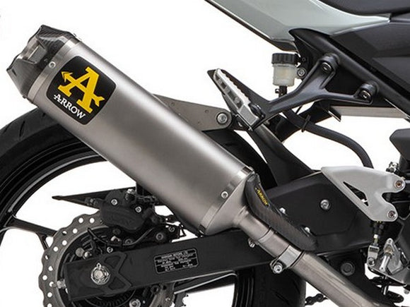 ARROW 71950PK Kawasaki Z400 (2023+) Titanium Slip-on Exhaust 