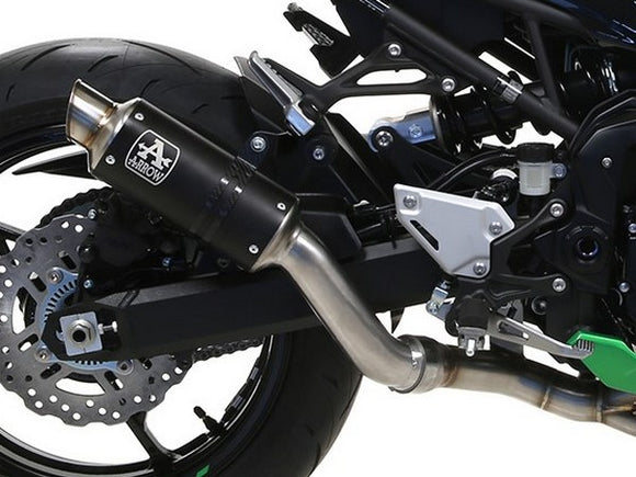 ARROW 71556GPI Kawasaki Z900 (2020+) Dark Steel Slip-on Exhaust 