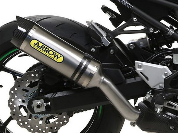 ARROW 71912PK Kawasaki Z900 (2020+) Titanium Slip-on Exhaust 