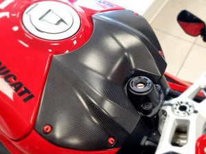 ZA871 - CNC RACING Ducati Panigale V4 (2022+) Carbon Fuel Tank Cover – Accessories in the 2WheelsHero Motorcycle Aftermarket Accessories and Parts Online Shop