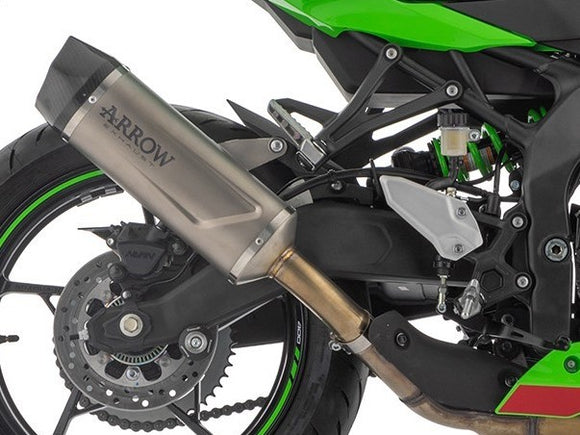 ARROW 71963AKN Kawasaki ZX-4R (2024+) Aluminum Slip-on Exhaust 