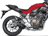 AKRAPOVIC S-Y7R2-AFC Yamaha MT-07 / FZ-07 (2020+) Exhaust System "Racing Line" (carbon) – Accessories in the 2WheelsHero Motorcycle Aftermarket Accessories and Parts Online Shop