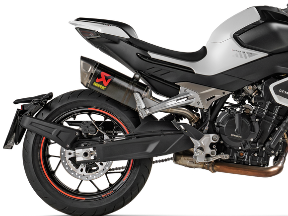 AKRAPOVIC S-CF8SO1-HAPLC CFMOTO 800NK (2024+) Slip-on Exhaust (carbon) – Accessories in the 2WheelsHero Motorcycle Aftermarket Accessories and Parts Online Shop