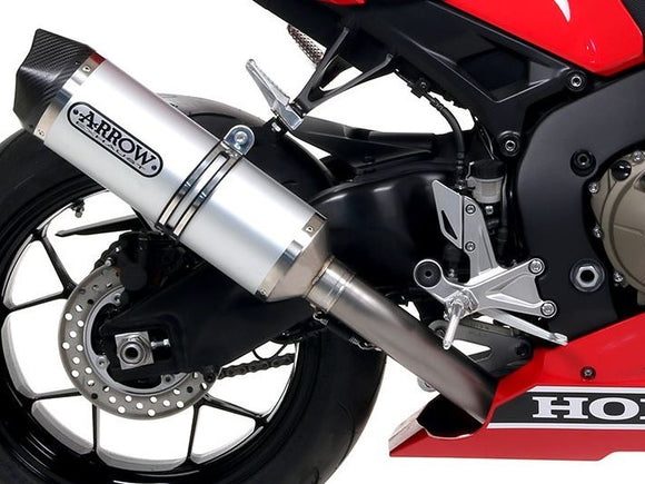 ARROW 71679MI+71869AK Honda CBR1000RR (2017+) Aluminum Slip-on Exhaust 