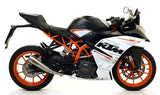 ARROW 71159PRI KTM RC390 (2017+) Steel Slip-on Exhaust "Pro Race" (racing) – Accessories in the 2WheelsHero Motorcycle Aftermarket Accessories and Parts Online Shop