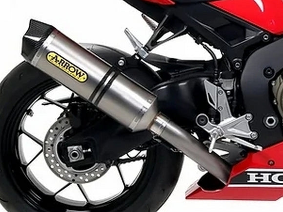 ARROW 71679MI+71869PK Honda CBR1000RR (2017+) Titanium Slip-on Exhaust 