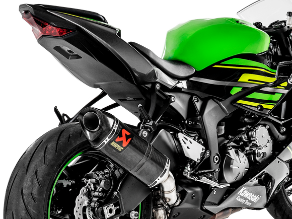 AKRAPOVIC S-K6SO7-ZC Kawasaki Ninja ZX-6R (2024+) Slip-on Exhaust (carbon) – Accessories in the 2WheelsHero Motorcycle Aftermarket Accessories and Parts Online Shop