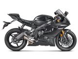 AKRAPOVIC SM-Y6SO6T Yamaha YZF-R6 (2025+) Slip-on Exhaust (titanium) – Accessories in the 2WheelsHero Motorcycle Aftermarket Accessories and Parts Online Shop