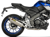 AKRAPOVIC S-Y125R11-HZT Yamaha YZF-R25 (2025+) Exhaust System "Racing Line" (titanium) – Accessories in the 2WheelsHero Motorcycle Aftermarket Accessories and Parts Online Shop