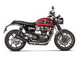 AKRAPOVIC S-T12SO2-HCQTBL Triumph Speed Twin (2020+) Slip-On Exhaust (titanium) – Accessories in the 2WheelsHero Motorcycle Aftermarket Accessories and Parts Online Shop