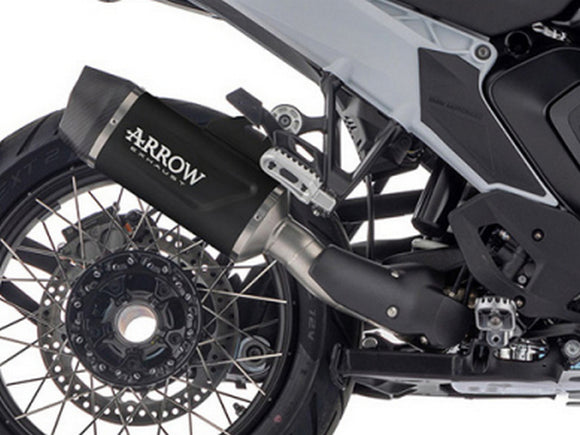 ARROW 72651AKN BMW R1300GS (2023+) Black Aluminum Slip-on Exhaust 